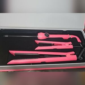 Professional SOLEIL Full Set | Flat Iron, Curling Iron 19mm, Mini Flat Iron